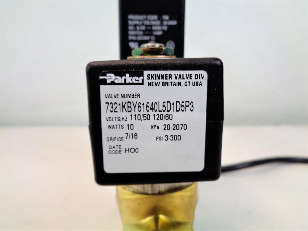 Deltech Automatic Drain Valve ADV-1711 Flair Timer & Parker 7321KBY61640L5D1D5P3